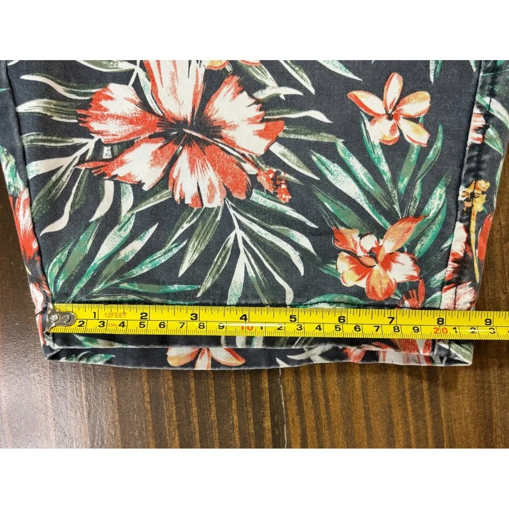 AEROPOSTALE Mens Shorts 29 Tropical Floral Cotton Chino‎ Casual Summer